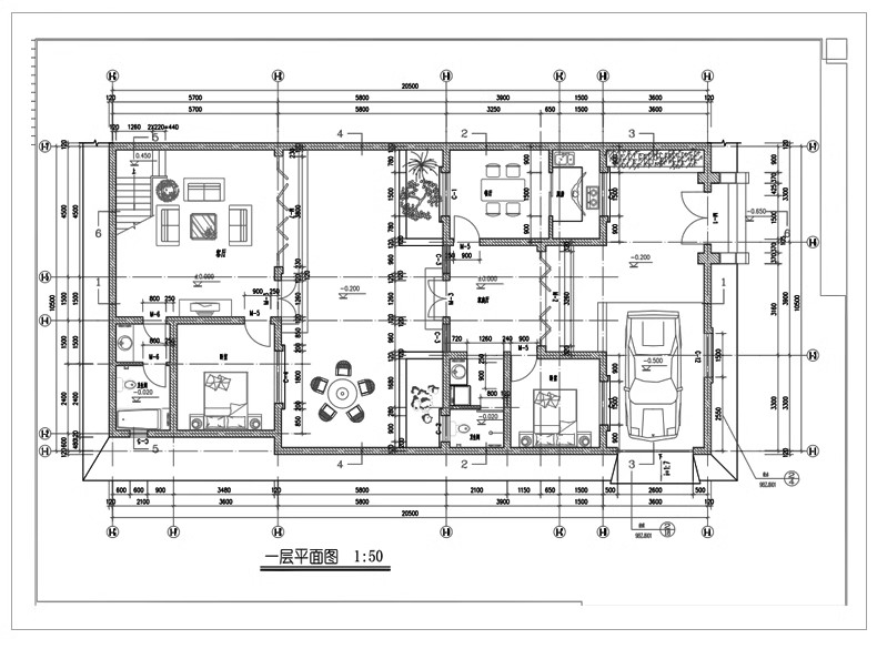 图片[17]-80套，四合院CAD施工图 建筑方案平面布置图纸中式仿古农村自建房素材-大怪兽分享
