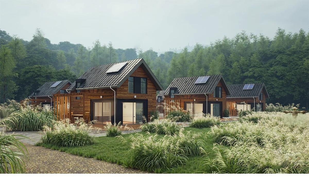 图片[20]-草图大师民宿度假村酒店中式现代别墅客栈旅游创意外观建筑SU模型-大怪兽分享