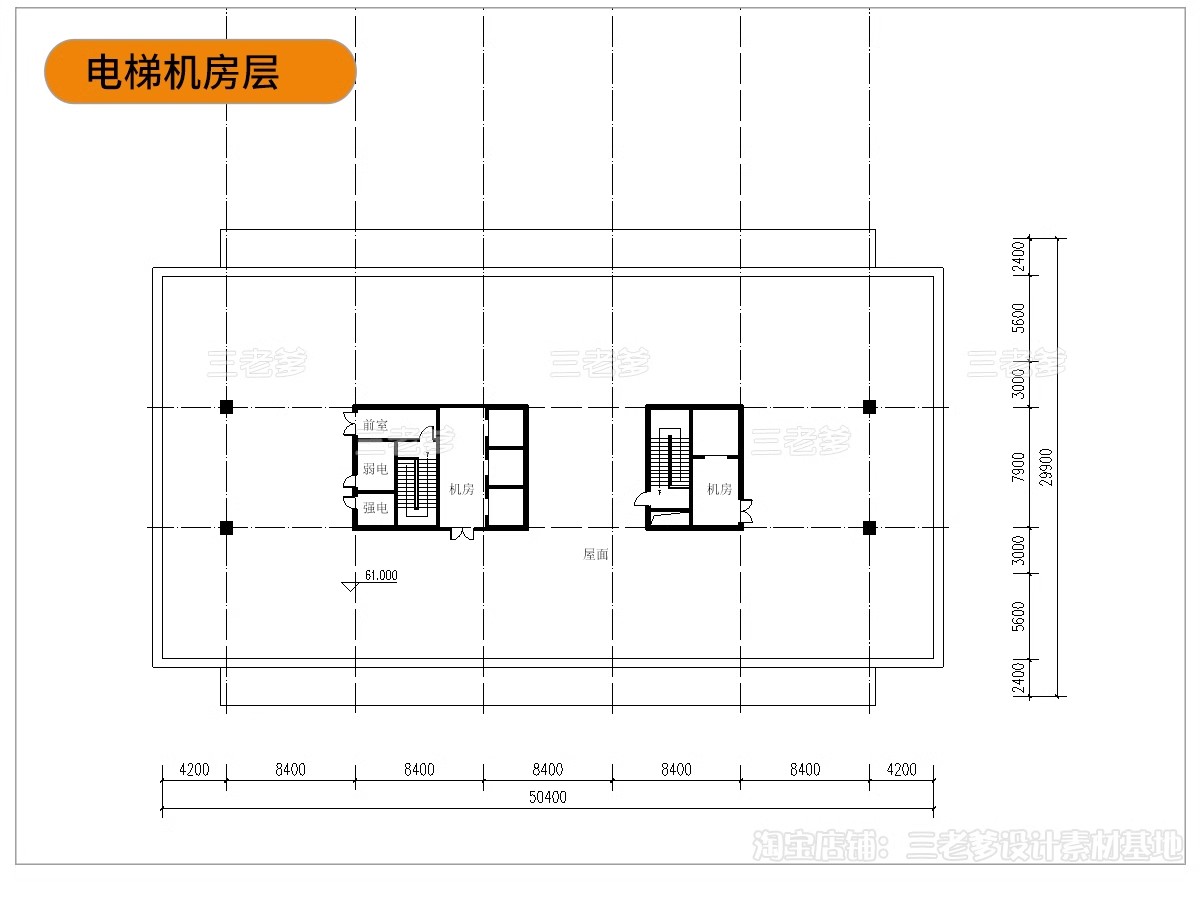 图片[20]-教学楼CAD施工图 综合楼小学中学大学建筑方案设计图库平面布局图-大怪兽分享