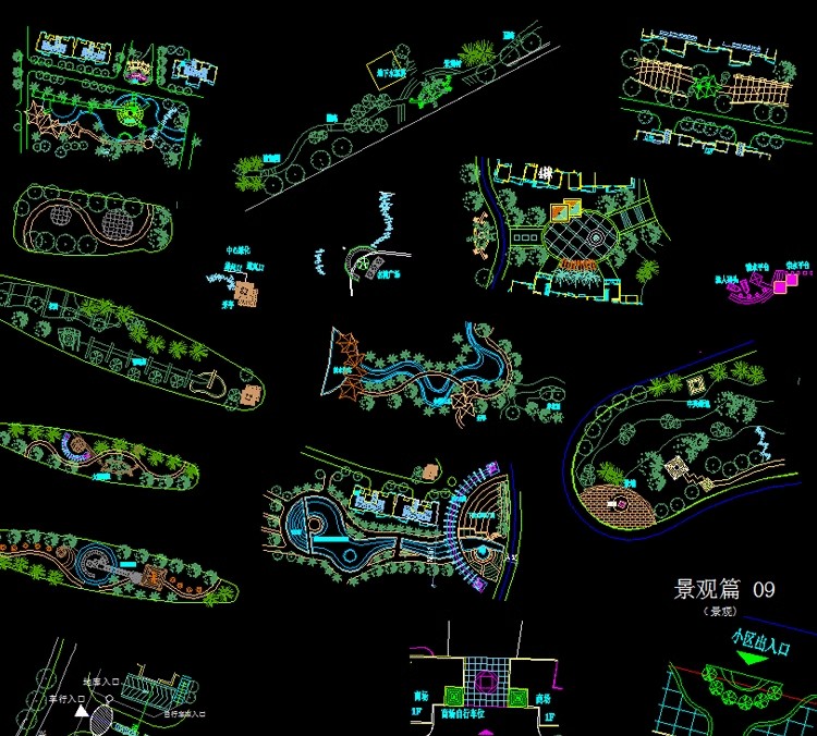 图片[19]-室内设计CAD图库家具模型 家装工装施工中式欧式平面立面图块素材-大怪兽分享