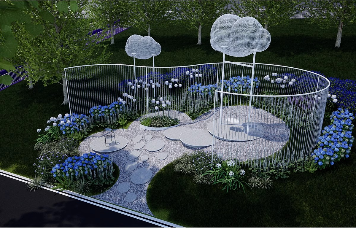 图片[20]-园林景观花镜花境植物配置地被花丛花草花卉草花组团搭配su模型库-大怪兽分享