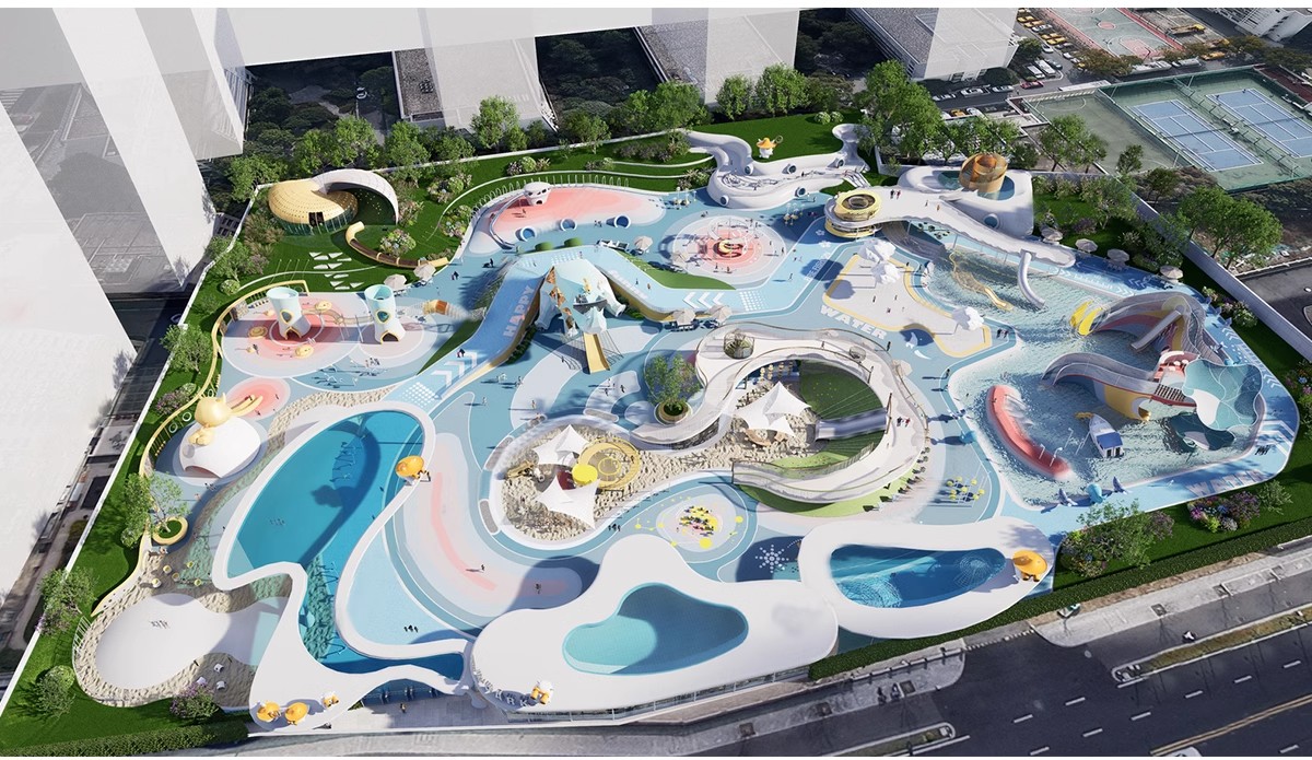 图片[20]-儿童乐园SU模型 游乐场活动区户外拓展训练设施CAD施工图草图大师-大怪兽分享