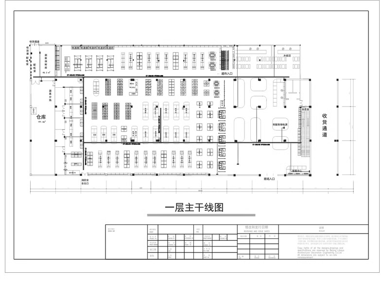 图片[21]-200套，超市卖场CAD施工图布局方案连锁购物中心百货商场平面布置图素材-大怪兽分享