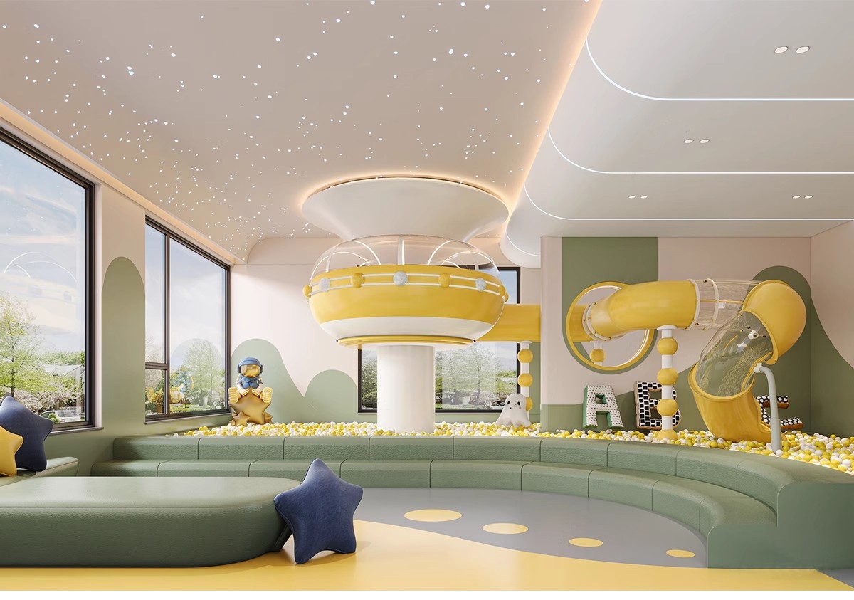 图片[19]-儿童乐园早教中心教室幼儿园3d模型室内CAD施工图3dmax效果平面SU-大怪兽分享