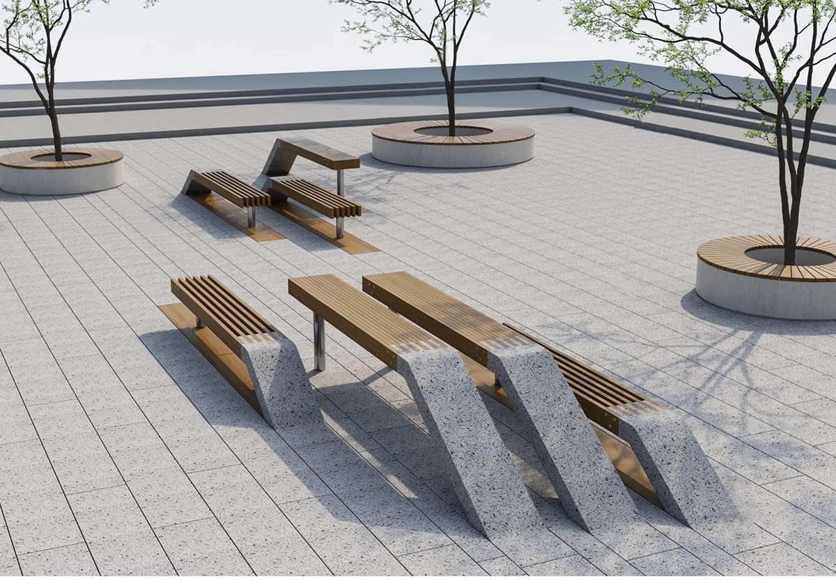 图片[21]-现代商业街广场景观座椅SU模型积木趣味种植树池坐凳小品草图大师-大怪兽分享