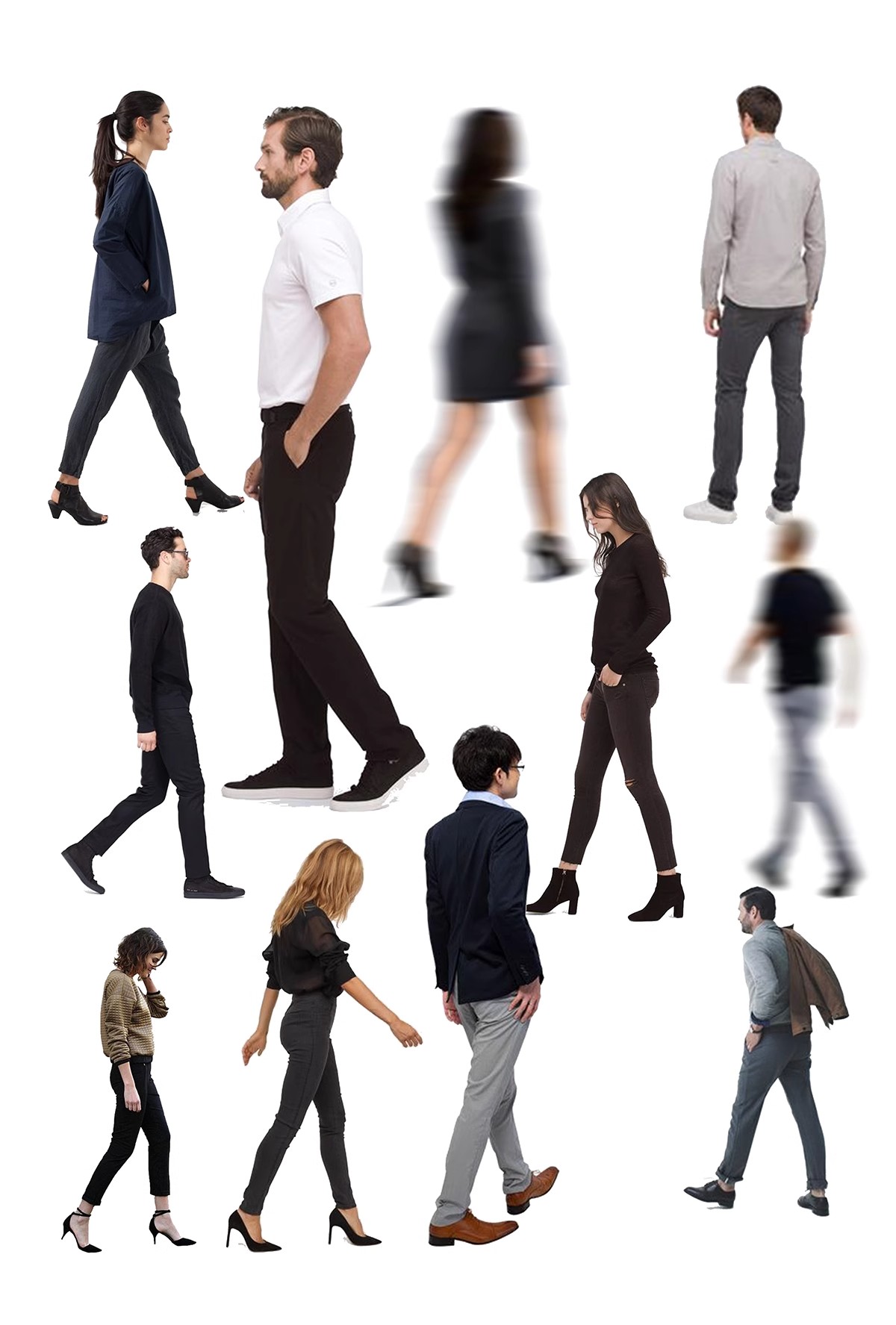 图片[21]-人物青年老人小孩子PS后期素材建筑效果图后期鸟瞰亚洲人PNG免抠-大怪兽分享