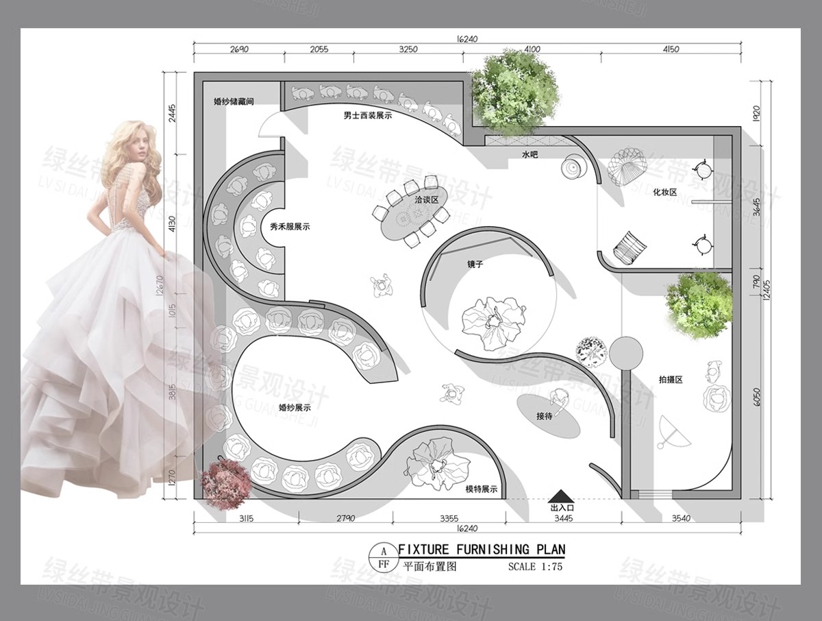图片[19]-展厅商业文化展馆室内 布局企业科技展览馆方案设计CAD平面布置图-大怪兽分享