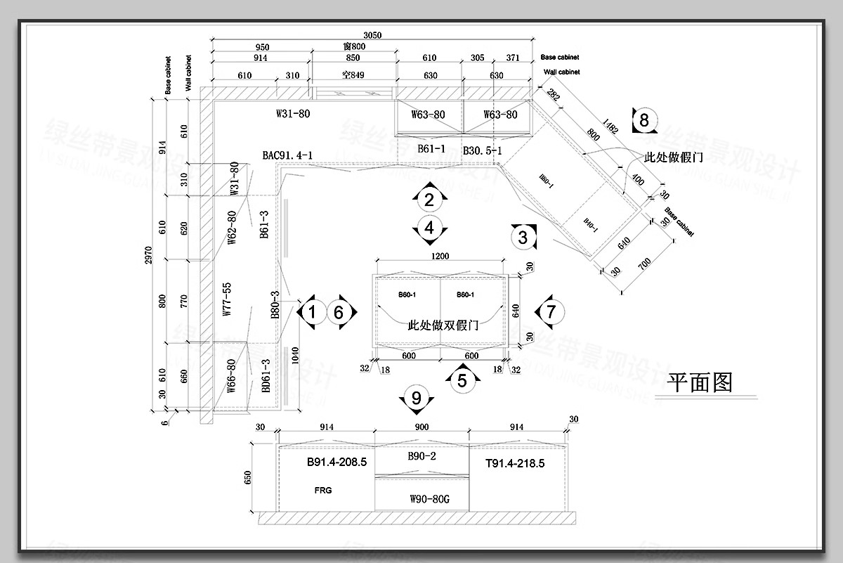 图片[21]-餐厅后厨平面布置图餐饮酒店厨房设备设施方案布局图库CAD施工图-大怪兽分享