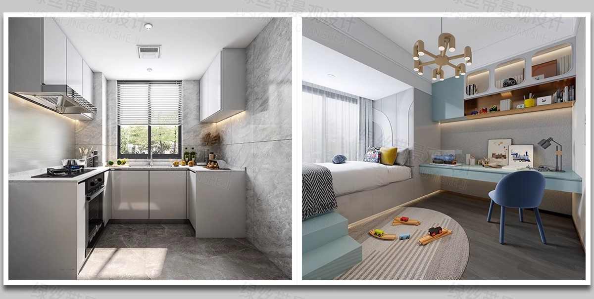 图片[20]-家装全案设计落地交付模板大平层物料表效果图全套整套CAD施工图-大怪兽分享