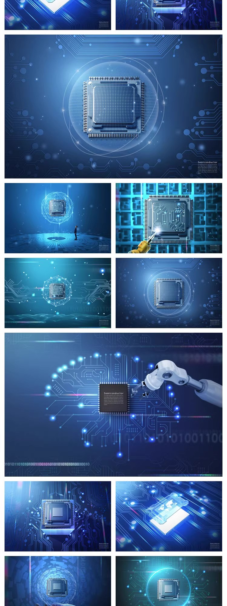图片[20]-未来科技科幻城市人工智能医疗生活服务场景元素海报插画PSD素材-大怪兽分享