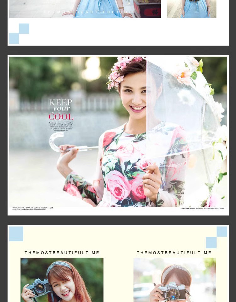 图片[20]-影楼相册PSD海报模板最美时光相册写真促销宣传美工广告设计素材-大怪兽分享
