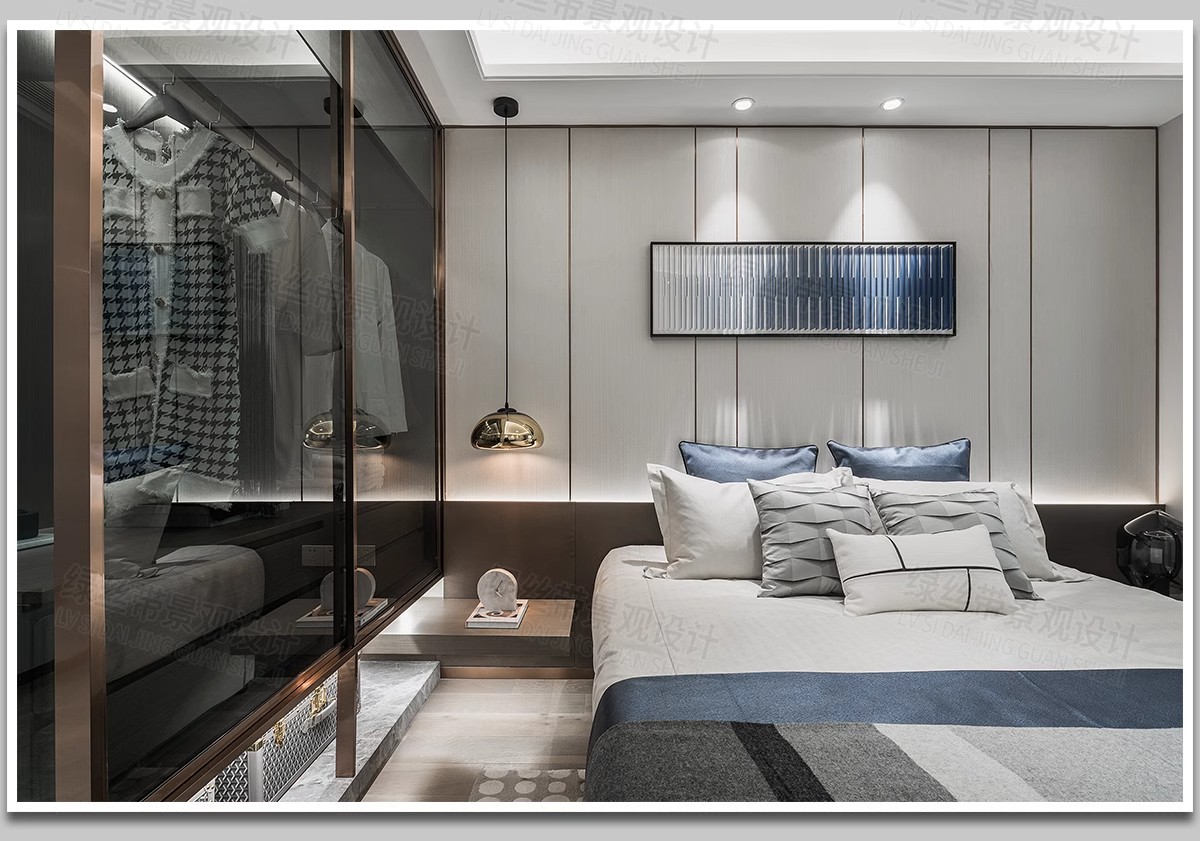 图片[21]-家装全案设计落地交付模板大平层物料表效果图全套整套CAD施工图-大怪兽分享