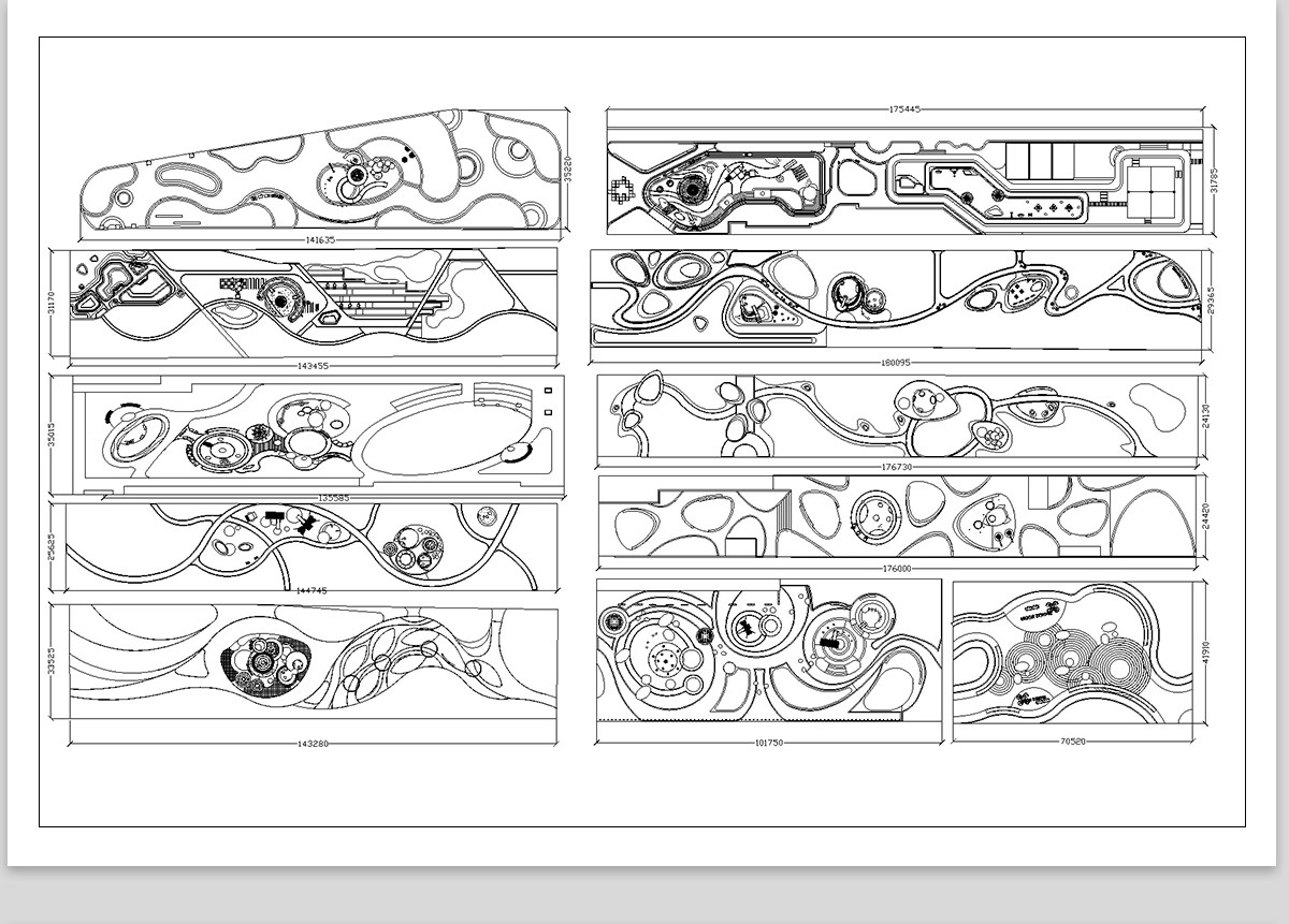 图片[21]-公园树池园林景观节点cad施工图 现代圆形树阵广场商业功能区图库-大怪兽分享