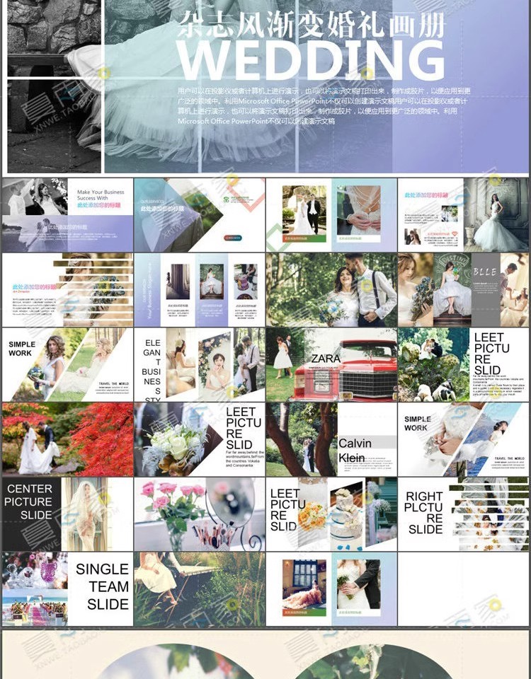 图片[21]-婚礼策划PPT模板高端唯美婚纱照电子相册结婚庆典开场动态幻灯片-大怪兽分享
