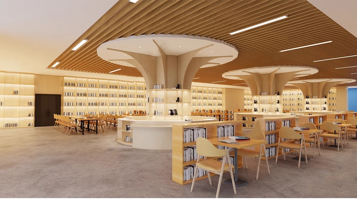 图片[24]-书吧SU模型 工业风书咖图书馆室内设计sketchup书店CAD施工图素材-大怪兽分享