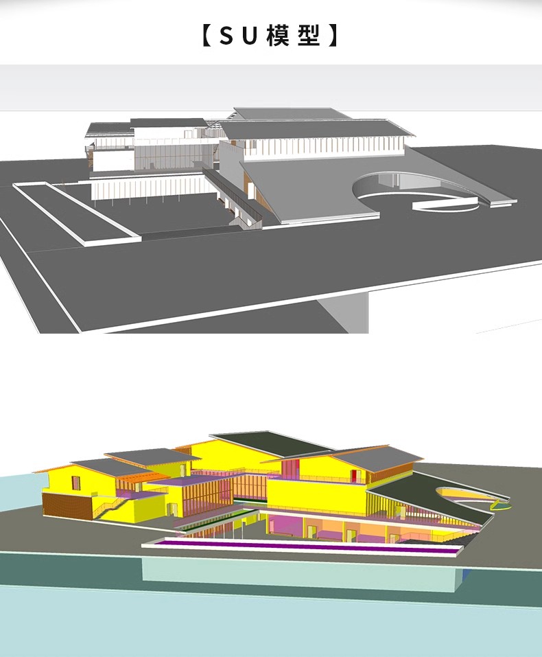 图片[23]-全套竞赛小清新建筑景观室内环艺民宿展馆设计ps展板模板PSD素材-大怪兽分享