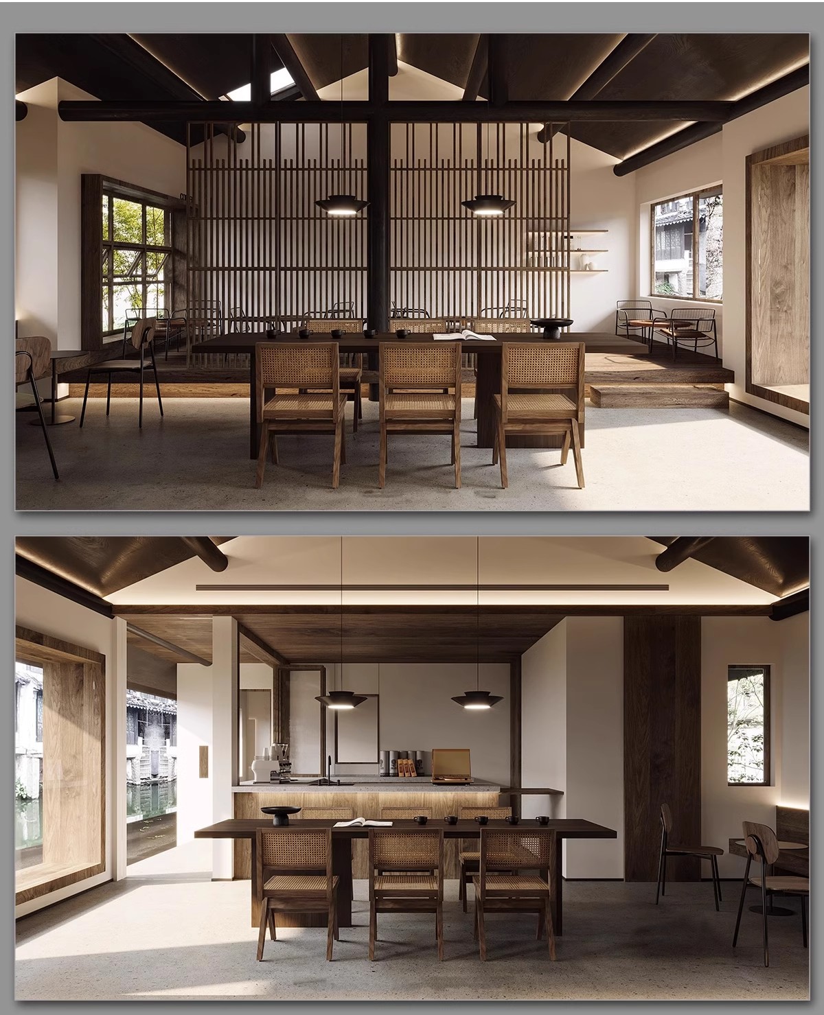 图片[2]-奶茶店咖啡厅CAD施工图3d效果图茶楼配套全套方案设计图纸su模型-大怪兽分享