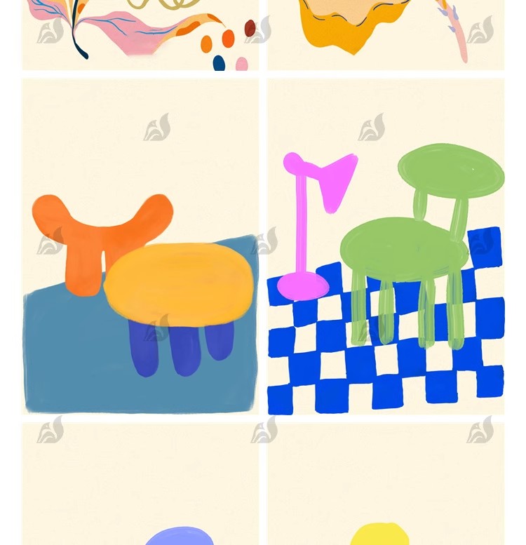 图片[13]-多彩艺术抽象几何插画海报模板3D渐变平面图案kv设计PNG免扣素材-大怪兽分享