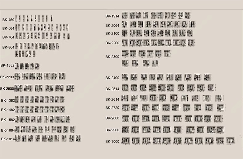 图片[17]-家装衣柜酒橱柜子榻榻米书柜鞋柜家具CAD图库平立面施工图纸设计-大怪兽分享