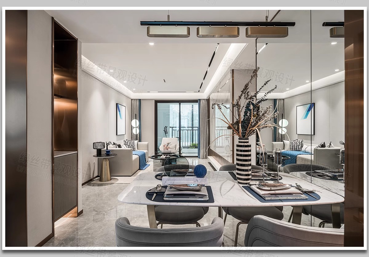 图片[27]-家装全案设计落地交付模板大平层物料表效果图全套整套CAD施工图-大怪兽分享