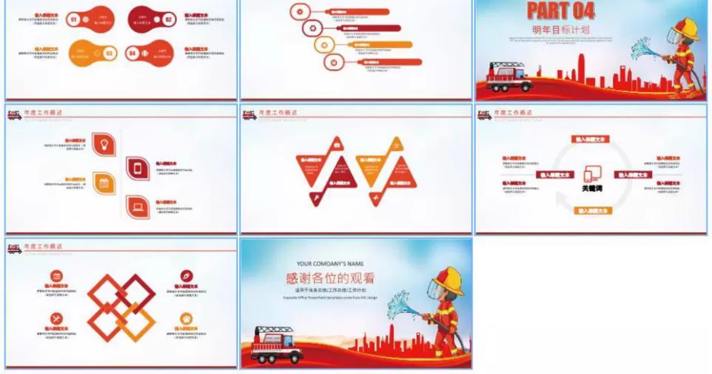 图片[28]-消防安全ppt幼儿园小学培训教育知识校记心中医院企业讲座模板-大怪兽分享