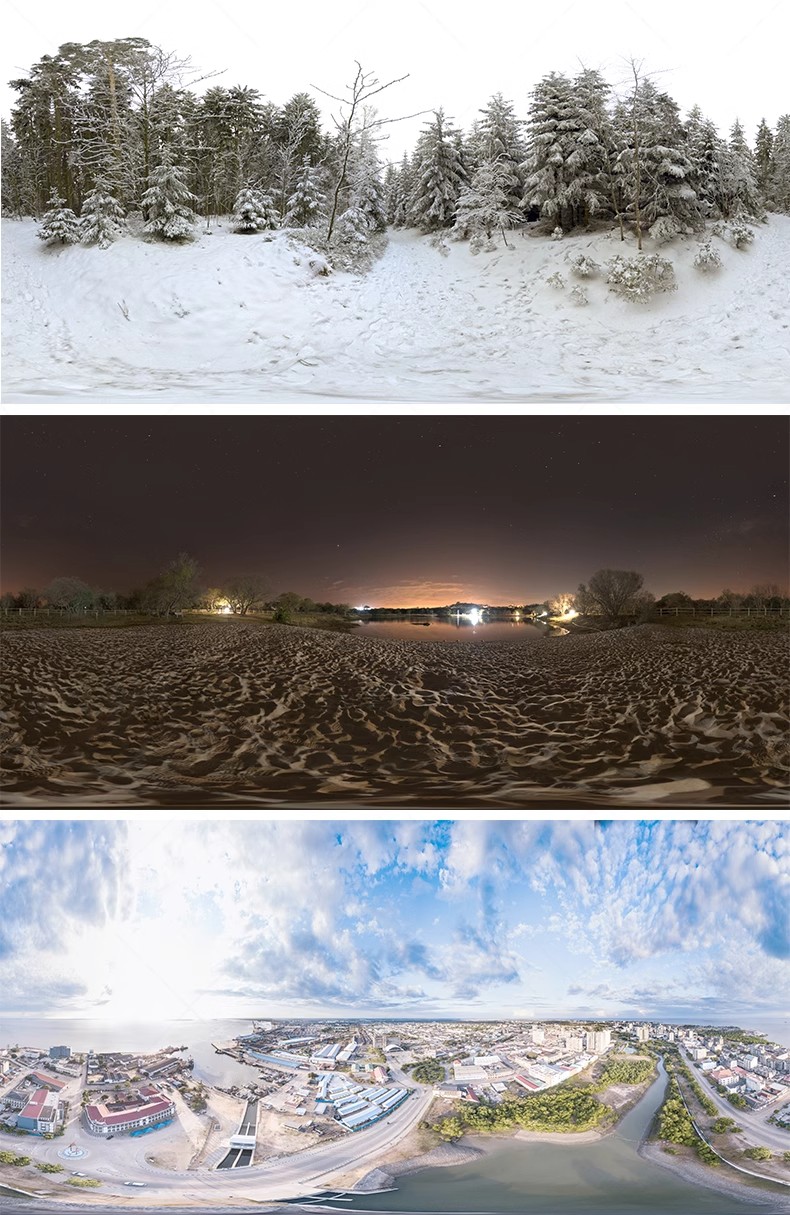图片[26]-HDRI环境光贴图库天空HDR格式合集3Dmax素材su高清无水印外景全景-大怪兽分享