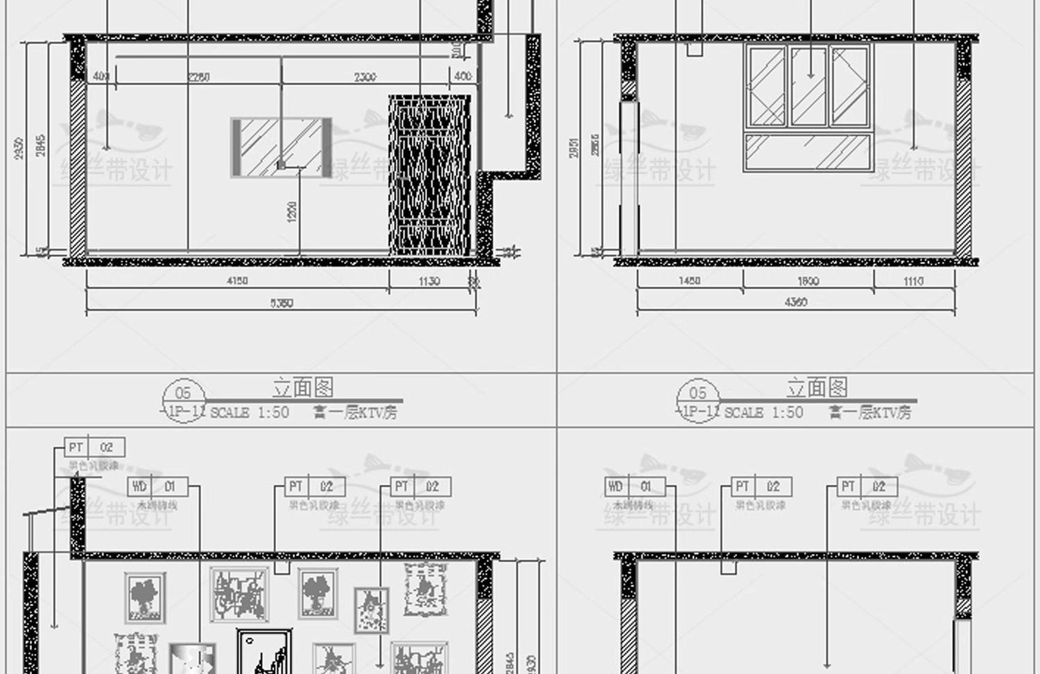 图片[28]-民宿酒店室内装修设计度假客栈客房CAD施工图方案布局布置 平面图-大怪兽分享