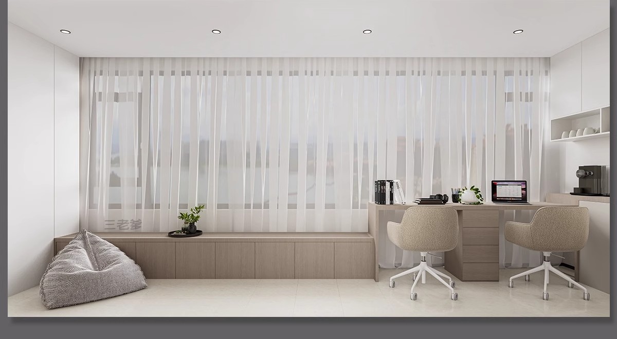 图片[29]-小户型装修设计二居室一居室全屋实景效果图现代北欧室内cad图纸-大怪兽分享