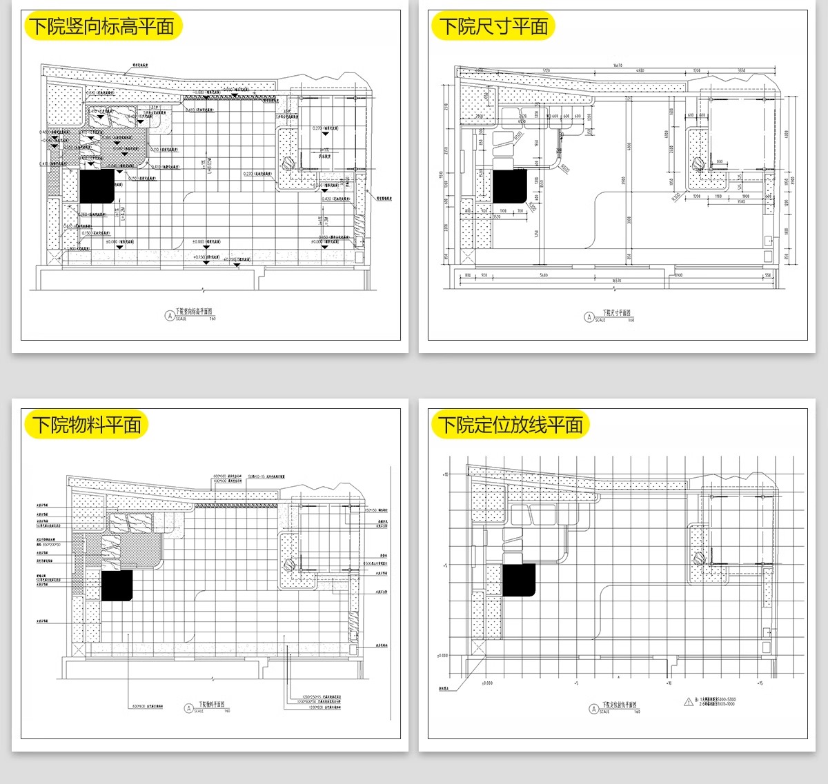 图片[22]-别墅庭院景观装修设计效果图片花园露台乡村户外院子CAD施工图纸-大怪兽分享