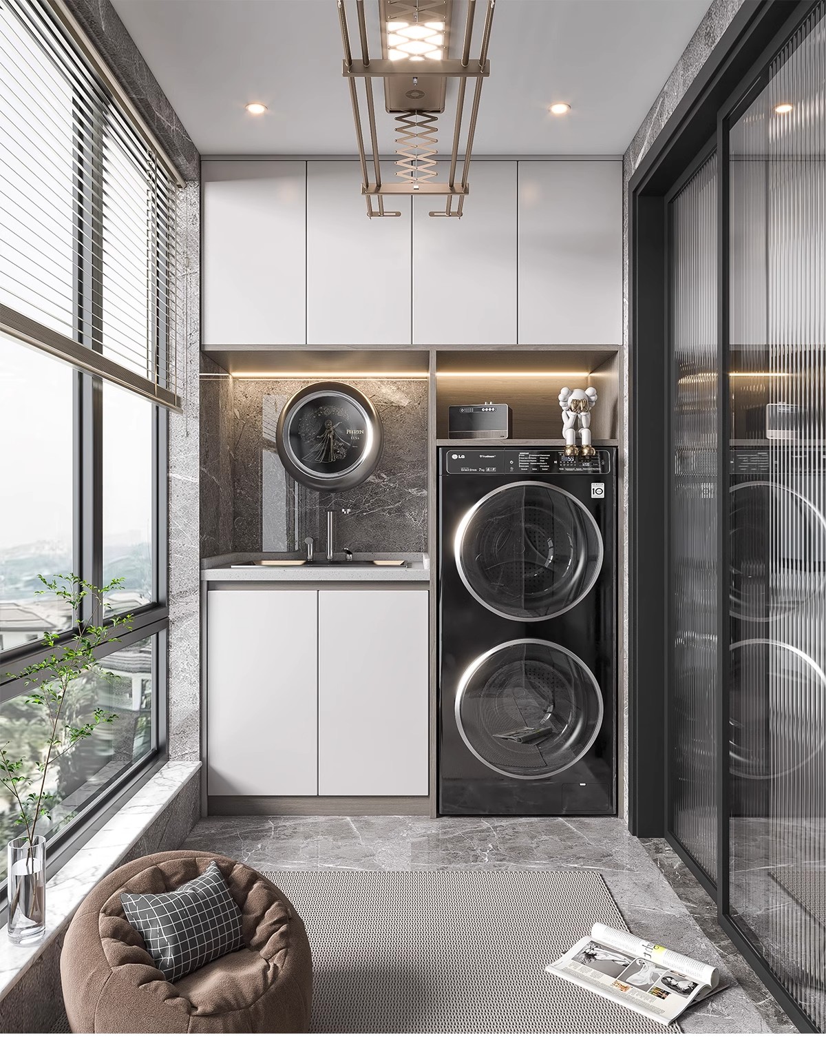 图片[28]-柜子装修设计效果图片衣柜衣帽间定制图库酒柜鞋柜橱柜出家装全屋-大怪兽分享