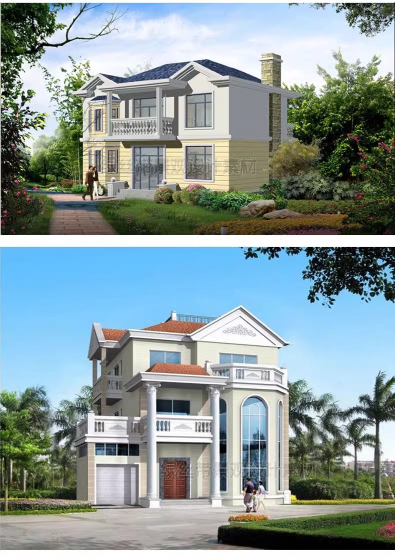 图片[30]-自建房别墅建筑新农村乡村效果施工图三层房屋结构设计图cad图纸-大怪兽分享