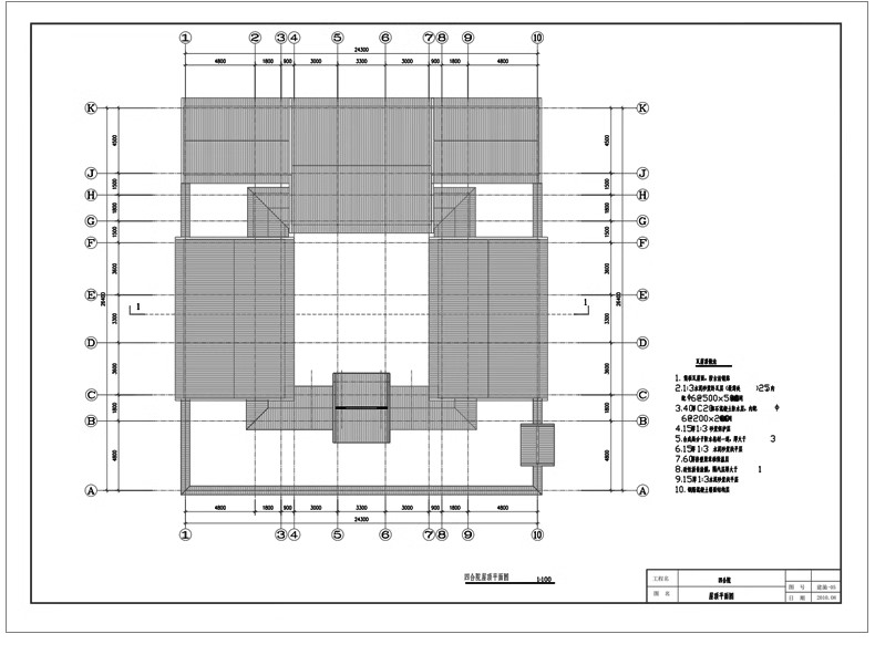 图片[28]-80套，四合院CAD施工图 建筑方案平面布置图纸中式仿古农村自建房素材-大怪兽分享