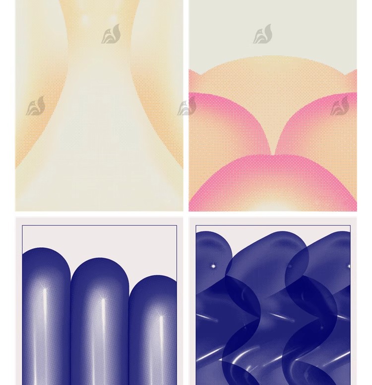 图片[17]-多彩艺术抽象几何插画海报模板3D渐变平面图案kv设计PNG免扣素材-大怪兽分享
