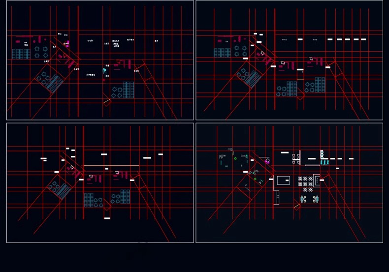 图片[29]-学校幼儿园建筑外观CAD施工图纸平面效果图 小学教学楼设计SU模型-大怪兽分享