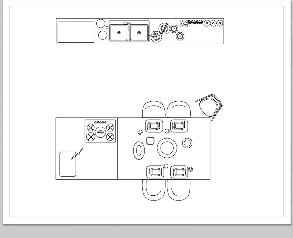 图片[32]-吧台CAD图库厨房吧椅现代室内家装西厨中岛台餐桌椅子图块施工图-大怪兽分享