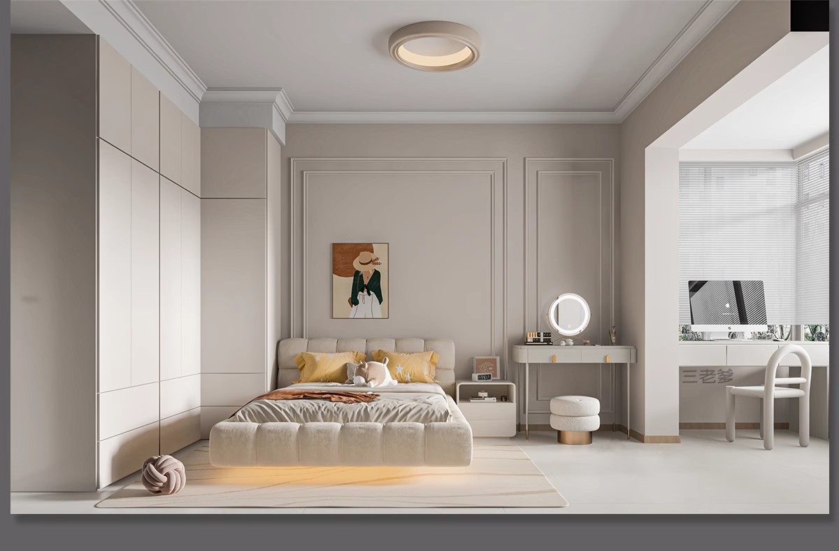 图片[33]-小户型装修设计二居室一居室全屋实景效果图现代北欧室内cad图纸-大怪兽分享