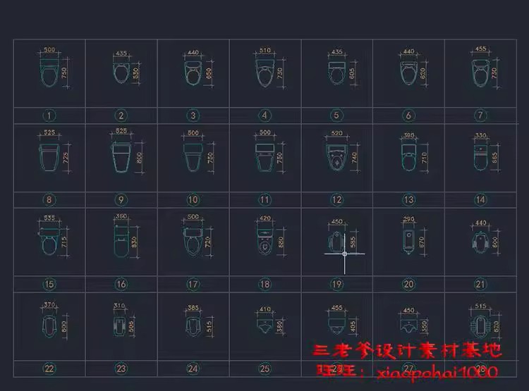 图片[22]-室内设计CAD图库家具模型 家装工装施工中式欧式平面立面图块素材-大怪兽分享