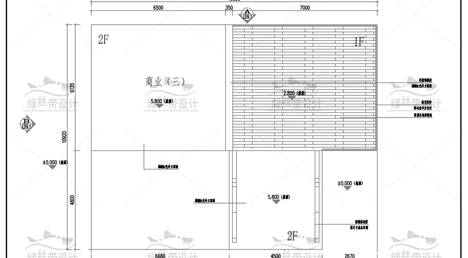 图片[11]-现代装配式建筑结构详图商业街集市餐饮营地民宿集装箱CAD施工图-大怪兽分享