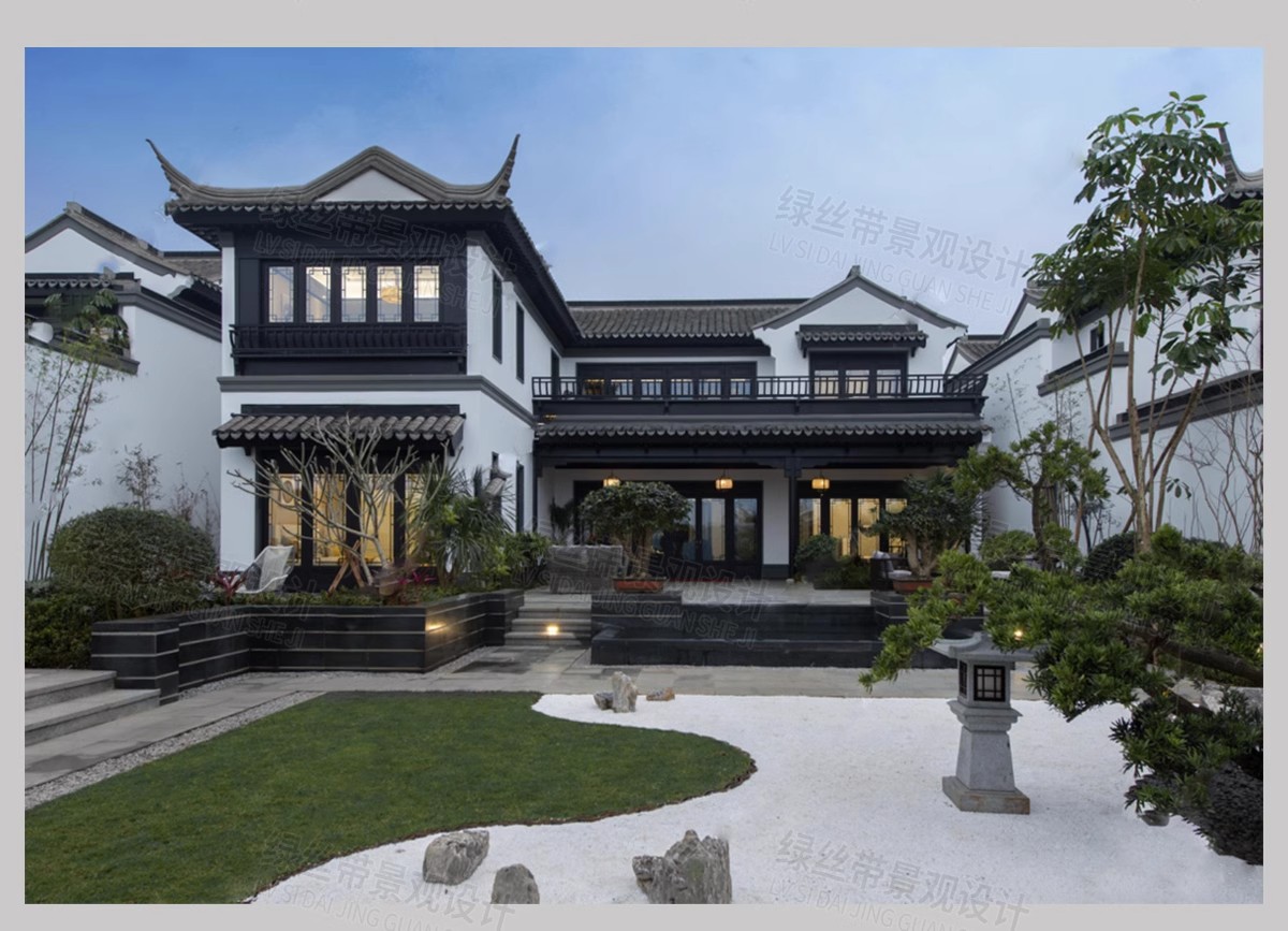 图片[35]-新 中式四合院建筑民宿豪宅别墅乡村自建房院子效果图CAD施工图纸-大怪兽分享