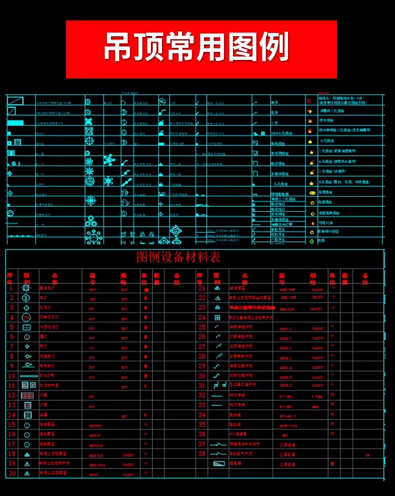 图片[36]-网红天花节点大样详图cad施工图弧形吊顶剖面库室内施工工艺设计-大怪兽分享