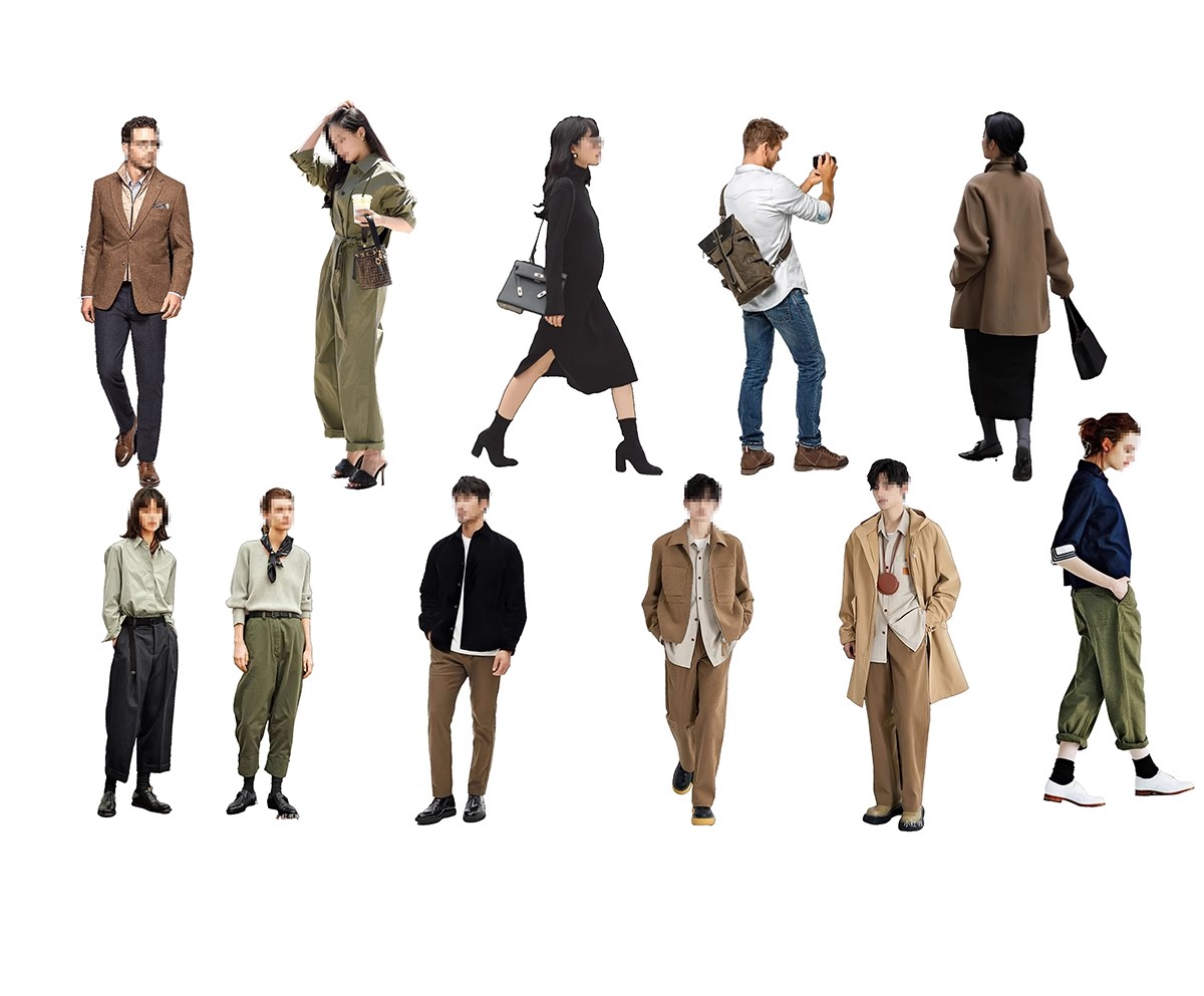 图片[26]-人物青年老人小孩子PS后期素材建筑效果图后期鸟瞰亚洲人PNG免抠-大怪兽分享