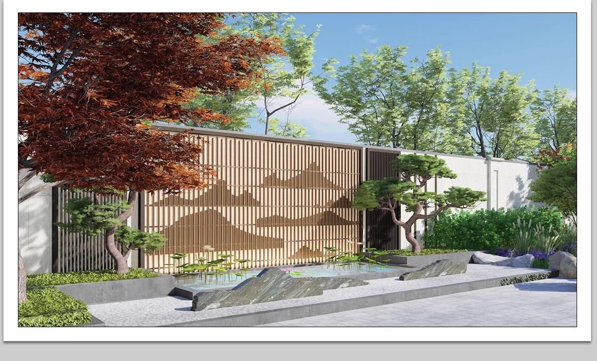 图片[25]-500套，别墅花园庭院设计方案CAD图库平面图植物园林景观施工图图例素材-大怪兽分享