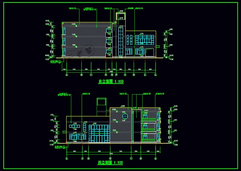 图片[35]-学校幼儿园建筑外观CAD施工图纸平面效果图 小学教学楼设计SU模型-大怪兽分享