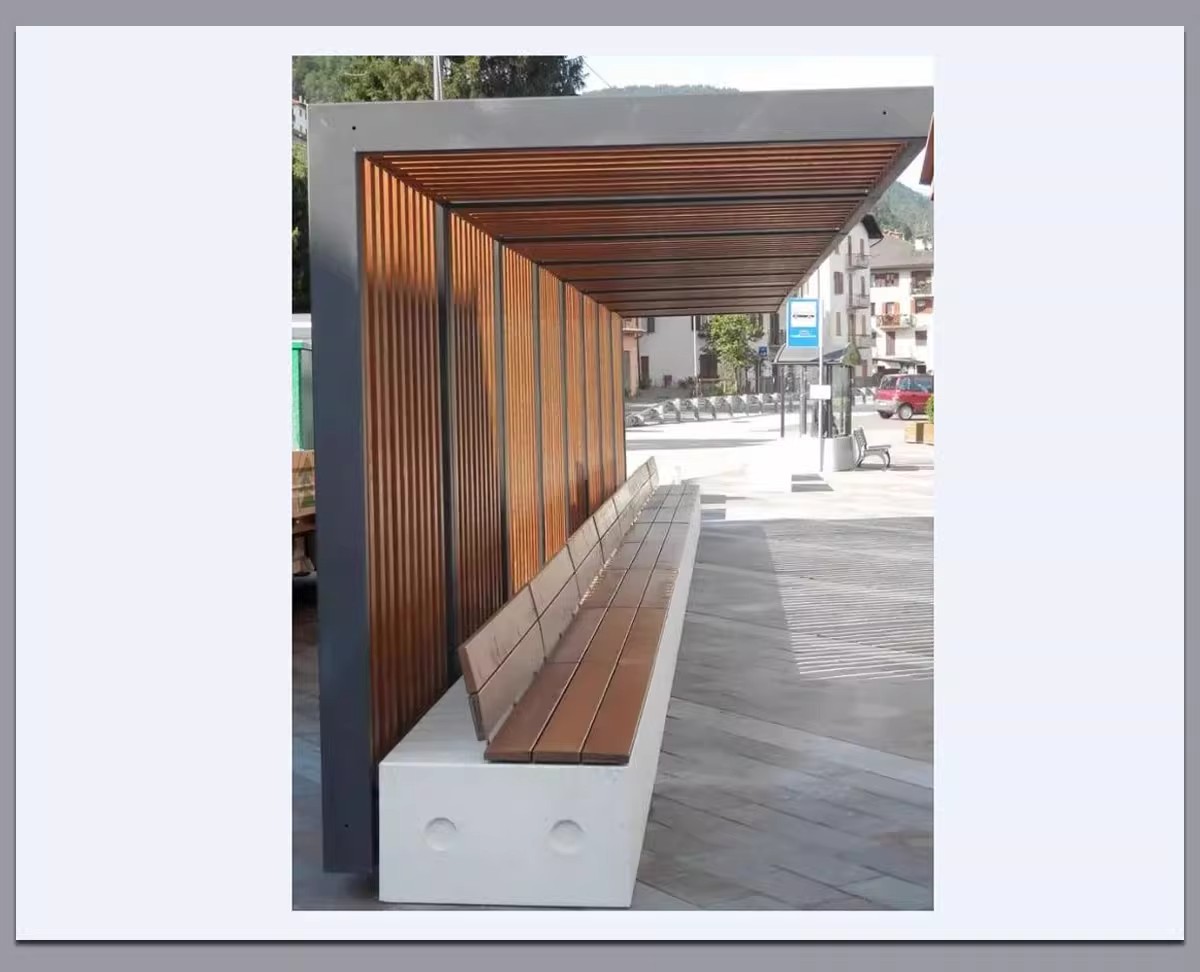 图片[37]-现代异形廊架景观亭子公园小区单臂小品做法详图大样图CAD施工图-大怪兽分享