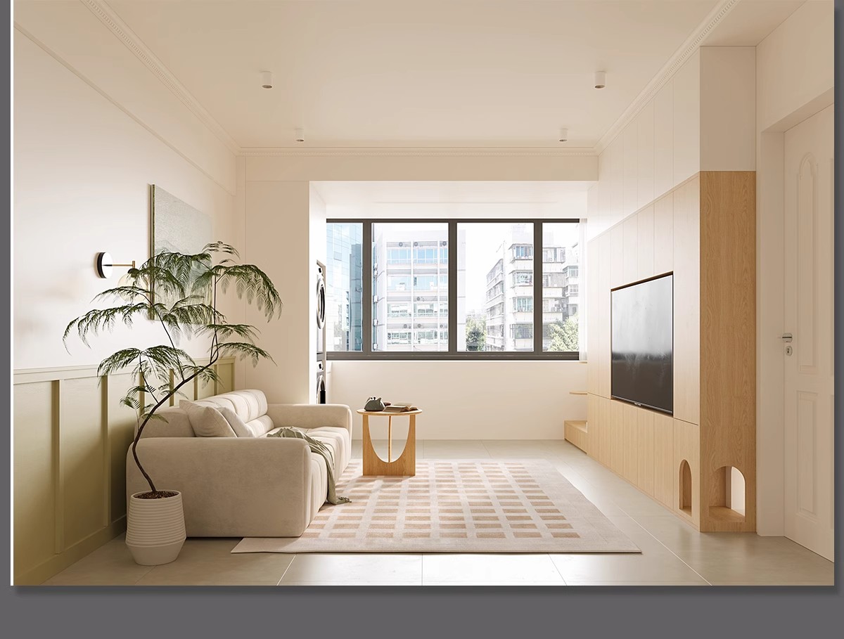 图片[40]-小户型装修设计二居室一居室全屋实景效果图现代北欧室内cad图纸-大怪兽分享