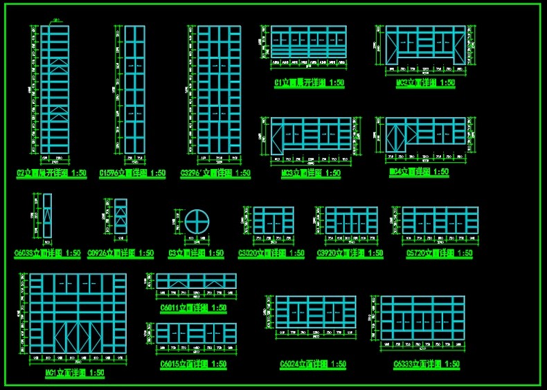 图片[37]-学校幼儿园建筑外观CAD施工图纸平面效果图 小学教学楼设计SU模型-大怪兽分享