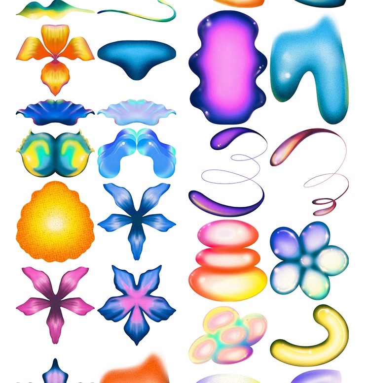 图片[26]-多彩艺术抽象几何插画海报模板3D渐变平面图案kv设计PNG免扣素材-大怪兽分享