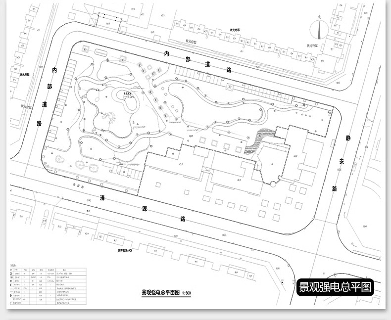 图片[32]-700套，园林景观公园小游园滨水湿地广场全套cad施工图规划平面设计方案-大怪兽分享