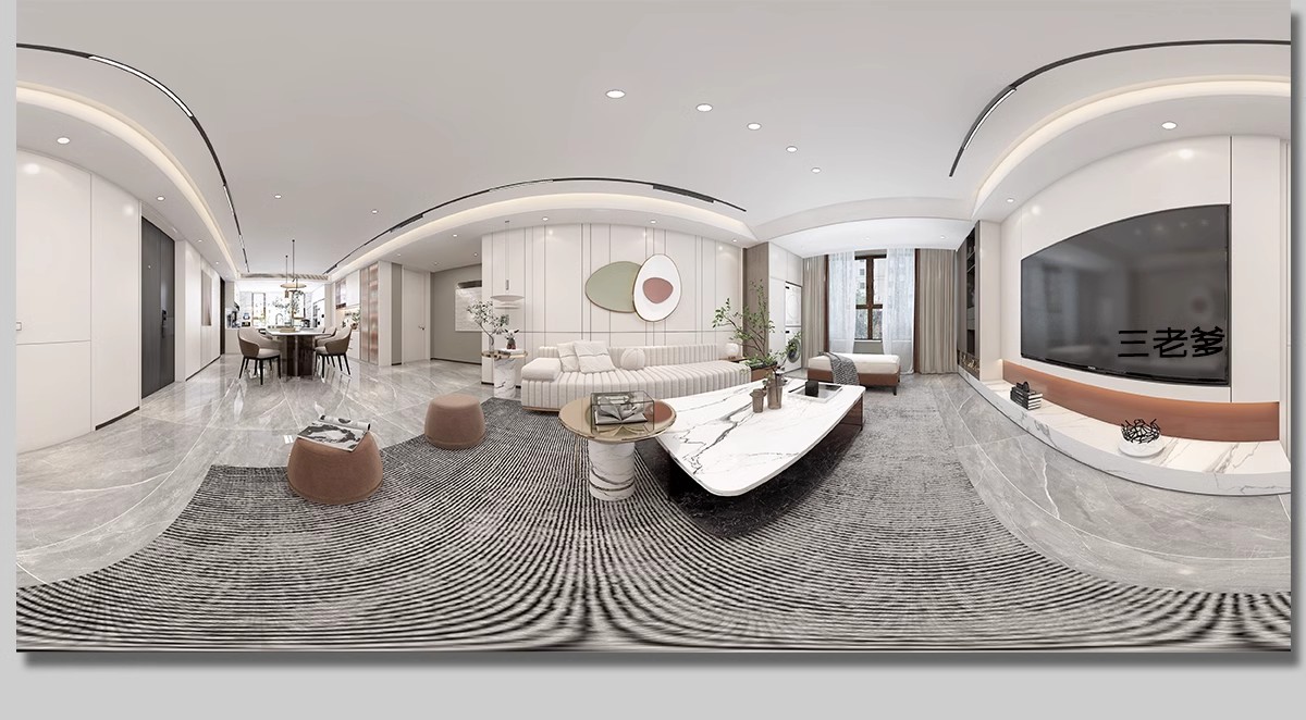 图片[22]-家装室内设计720VR全景效果图片现代高清无水印装修3D案例素材库-大怪兽分享