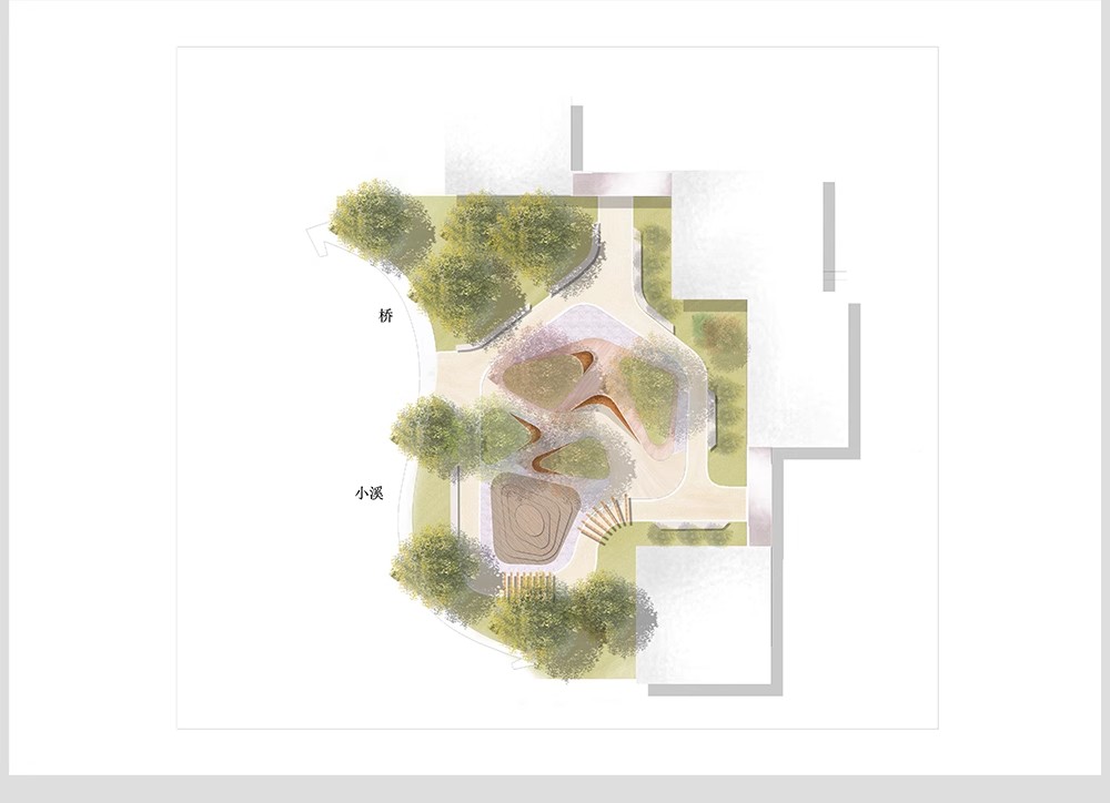 图片[22]-小清新建筑景观总平面图PSD分层园林公园广场彩平图竞赛风PS素材-大怪兽分享